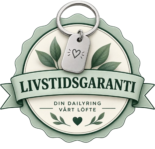 DailyRing livstidsgaranti