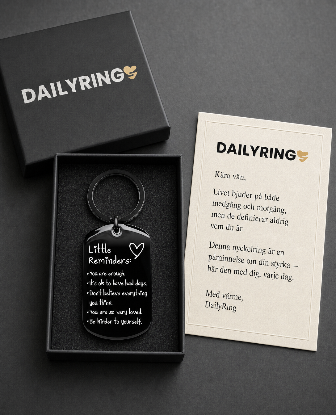 Daily Reminders Nyckelring