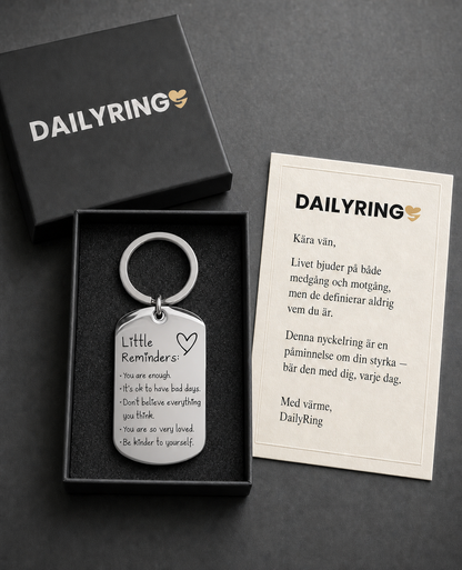 Daily Reminders Nyckelring